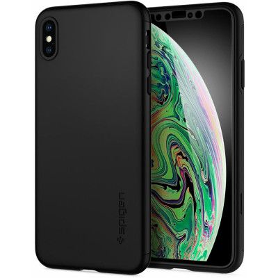 Spigen Thin Fit 360 Case + Glass (iPhone Xs Max)