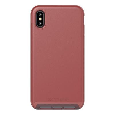 TECH21 EVO LUXE FAUX LEATHER IPHONE XS MAX CHESNUT