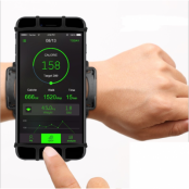 Universal Sport Wristband till mobiler 4"- 6.5" - Svart