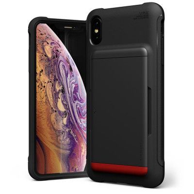 VRS DESIGN | Damda Glide Shield Skal iPhone Xs Max - Svart