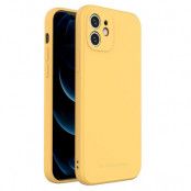 Wozinsky Color Silicone Flexible Skal iPhone Xs Max - Gul
