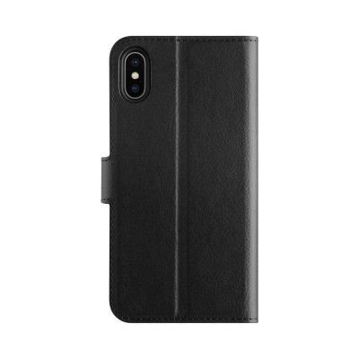 XQISIT Plånboksfodral till iPhone XS Max Svart