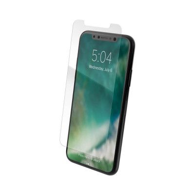 XQISIT Tough härdat glas till iPhone XS Max Transparent