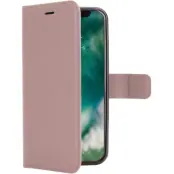 Xqisit Wallet Viskan (iPhone Xs Max) - Roséguld