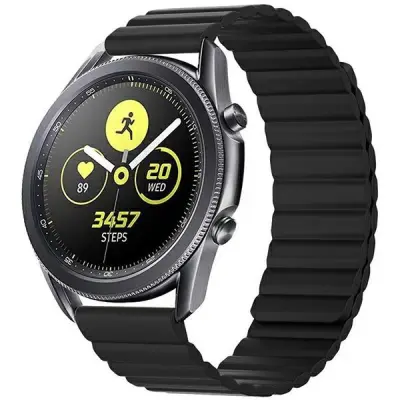 Beline Galaxy Watch 3 (45mm) Armband Magnetic - Svart