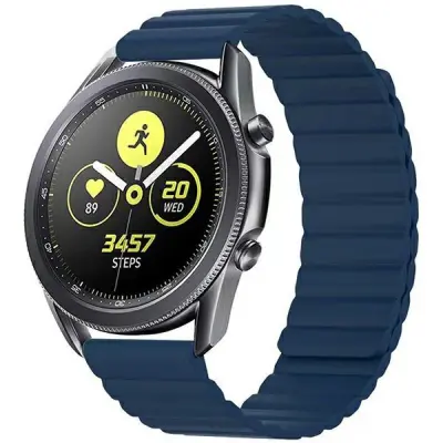 Beline Galaxy Watch 4 Classic (42/44/46mm) Armband Magnetic - Blå
