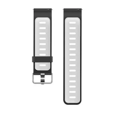 Beline Galaxy Watch 46mm Armband Silikon - Svart/Vit