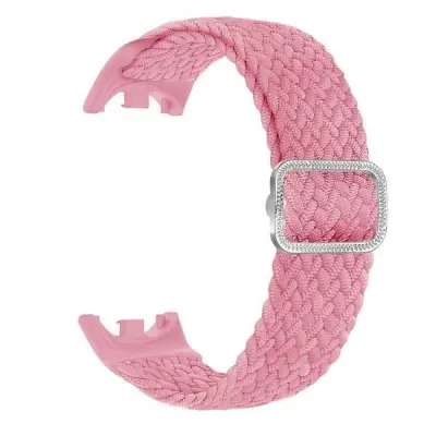 Beline Mi Band 10/9/8 Nylon armband - Rosa