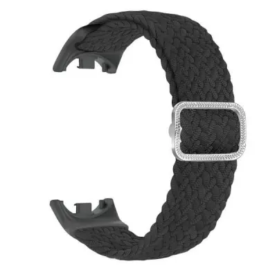 Beline Mi Band 10/9/8 Nylon armband - Svart