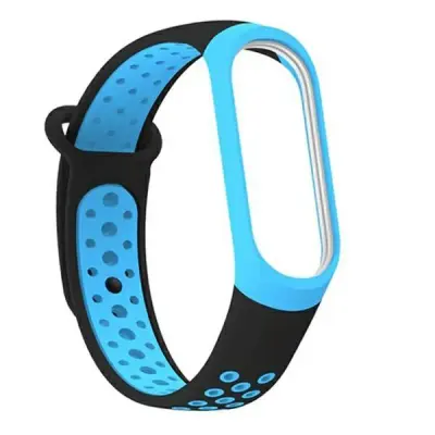 Beline Mi Band 3/4 Armband Design - Svart/Blå