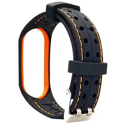 Beline Mi Band 3/4 Armband Smart - Svart/Orange
