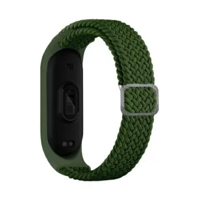 Beline Mi Band 3/4 Armband Textil - Grön