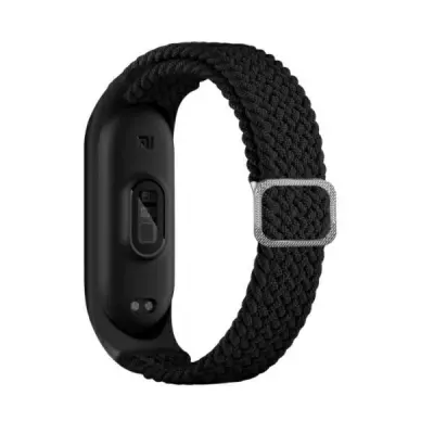 Beline Mi Band 3/4 Armband Textil - Svart