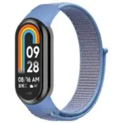 Beline Xiaomi Mi Band 9/8 Armband NylonLoop - Blå