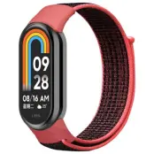 Beline Xiaomi Mi Band 9/8 Armband NylonLoop - Röd