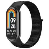 Beline Xiaomi Mi Band 9/8 Armband NylonLoop - Svart