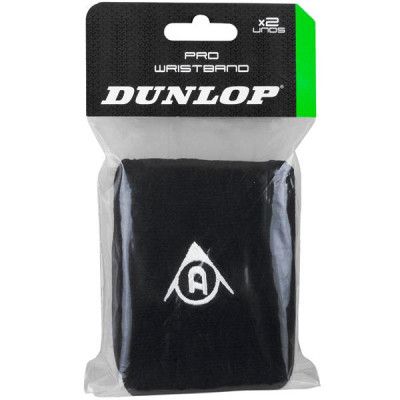 DUNLOP Vristarmband PDL Pro Svart 2-Pack