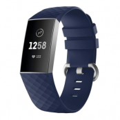Fitbit Charge 4/3 Armband Silikon - Blå