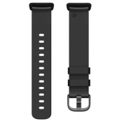 Fitbit Charge 5/6 Leather Band Black