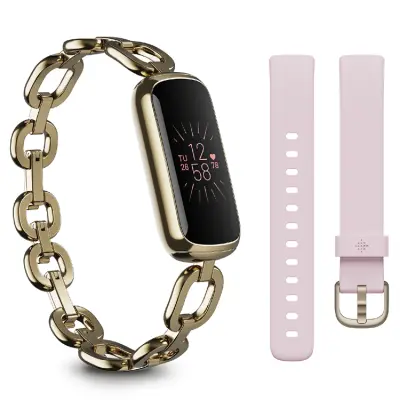 FITBIT Luxe, Special Edition Gorjana Soft Gold/Peony