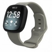 Fitbit Versa 3/Sens Armband Silikon - Grå