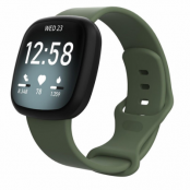 Fitbit Versa 3/Sens Armband Silikon - Grön