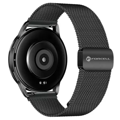 Forcell Galaxy Watch 22mm Armband Magnetic Steel FS11 - Svart