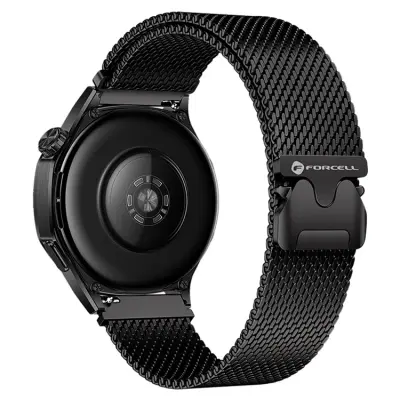 Forcell Galaxy Watch 22mm Armband Magnetic Steel - Svart