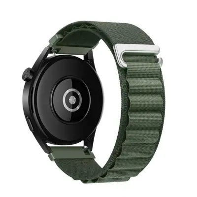 Forcell Galaxy Watch Armband (20mm) FS05 - Grön