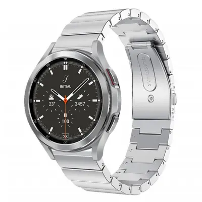 Galaxy Watch 4 (40/44mm)/Classic 42/46mm Armband Stainless - Silver