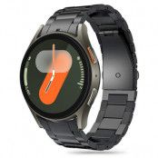 Galaxy Watch 4/5/5 Pro/6/7/FE Armband Stainless - Svart