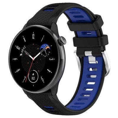Galaxy Watch 6 Classic 43mm Armband - Svart/Blå