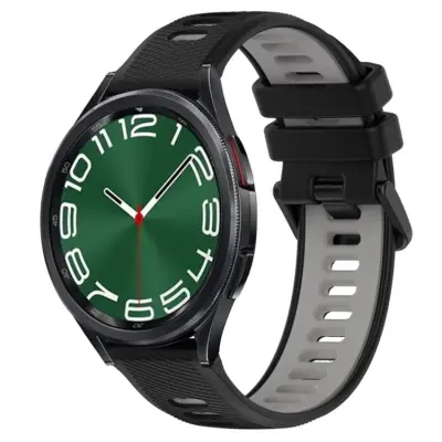 Galaxy Watch 6 Classic (47mm) Armband - Svart/Grå