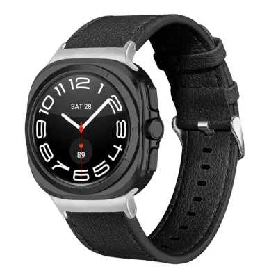 Galaxy Watch 8 (40mm/44mm) 8 Classic (46mm) Armband Äkta Läder