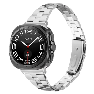Galaxy Watch 8 (44mm/40mm)/8 Classic (46mm) Armband 3-Bead - Silver