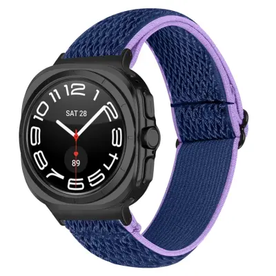Galaxy Watch 8 (44mm/40mm)/8 Classic (46mm) Armband - Lila / Blå