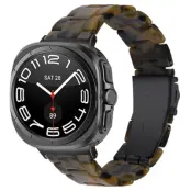 Galaxy Watch 8/8 Classic (40/44/46mm) Armband Acrylic Resin - Army Grön