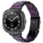 Galaxy Watch 8/8 Classic (40/44/46mm) Armband Acrylic Resin - Lila