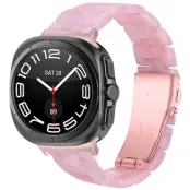 Galaxy Watch 8/8 Classic (40/44/46mm) Armband Acrylic Resin - Rosa