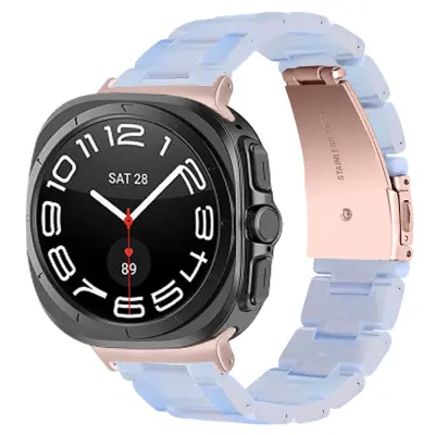 Galaxy Watch 8/8 Classic (40/44/46mm) Armband Acrylic Vattentät Resin