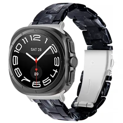 Galaxy Watch 8/8 Classic (40/44/46mm) Armband Acrylic Vattentät Resin