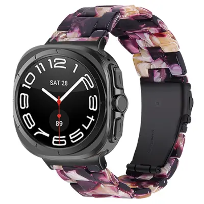 Galaxy Watch 8/8 Classic (40/44/46mm) Armband Acrylic Vattentät Resin