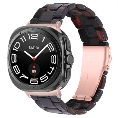 Galaxy Watch 8/8 Classic (40/44/46mm) Armband Acrylic Vattentät Resin