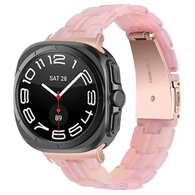 Galaxy Watch 8/8 Classic (40/44/46mm) Armband Acrylic Vattentät Resin