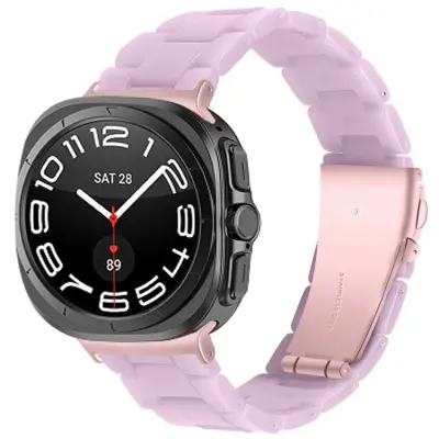 Galaxy Watch 8/8 Classic (40/44/46mm) Armband Acrylic Vattentät Resin