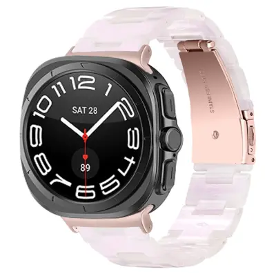 Galaxy Watch 8/8 Classic (40/44/46mm) Armband Acrylic Vattentät Resin