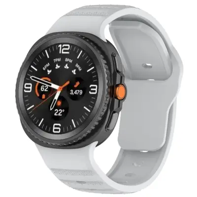 Galaxy Watch 8/8 Classic (40/44/46mm) Armband Dot Pattern - Grå