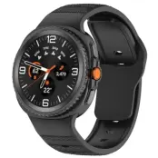 Galaxy Watch 8/8 Classic (40/44/46mm) Armband Dot Pattern - Svart