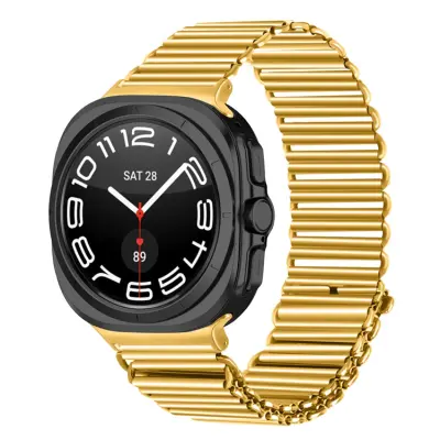 Galaxy Watch 8/8 Classic (40/44/46mm) Armband Metal - Guld