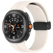 Galaxy Watch 8/8 Classic (40/44/46mm) Armband Silikon - Starlight